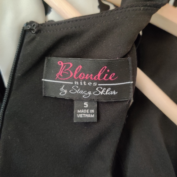 Black and white cocktail dress - Picture 10 of 10